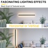 Aipsun Outdoor Wall Lighting 1 Pack, Black LED Exterior Wall