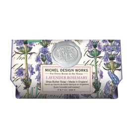 Michel Design Works Large Bath Soap Bar, Lavender Rosemary