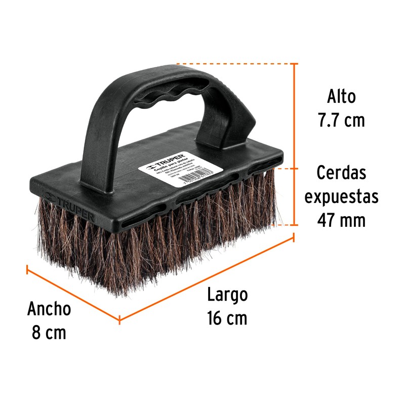 Truper CEPP-50, Cepillo para pintor, 7 x 14 pinceles, 40