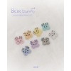 classic nail Gracia Jinbee Bebebani 8-piece set velvet glitter gel