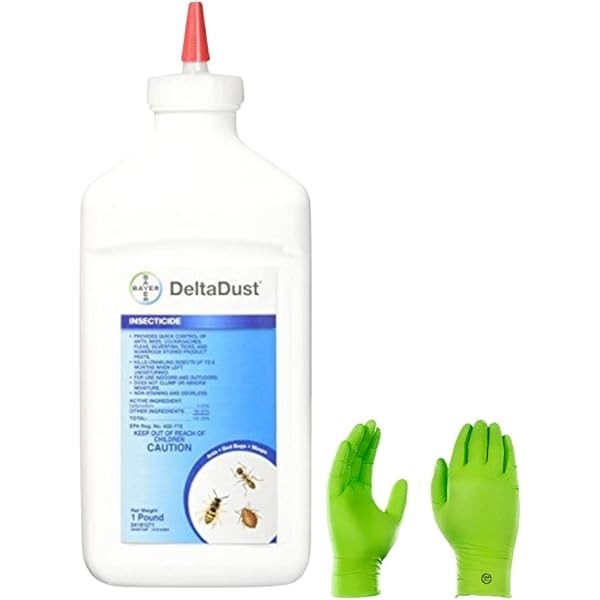 Delta Dust Glove Kit -Multi Use Pest Control Insecticide Dust,