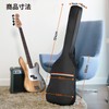 CAHAYA Guitar Cover, Waterproof, Rain, Dustproof, Electric Bass Black, Japanese