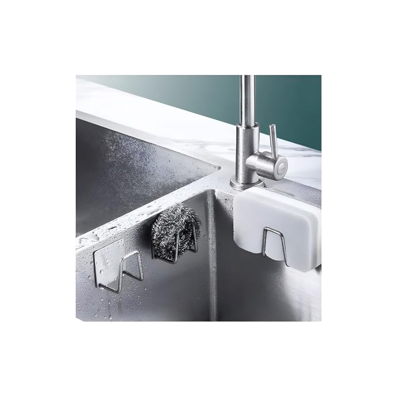 2026 New Sink Sponge Holder for Kitchen, SUS304 Stainless Steel