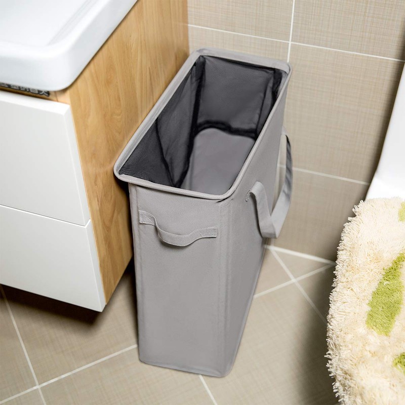 Chrislley 45L Slim Laundry Hamper Narrow Laundry Basket with Handle