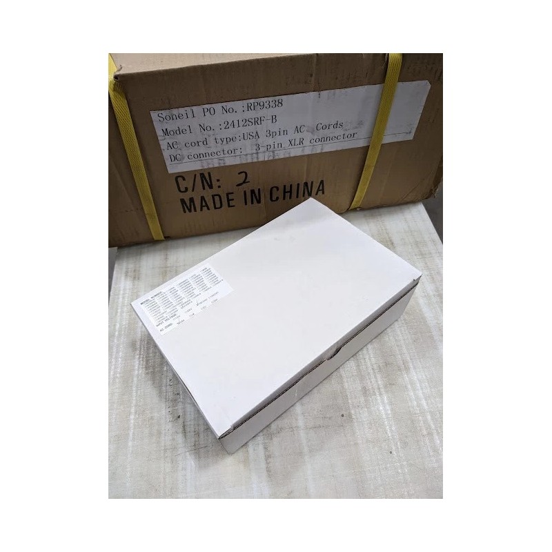 Soneil 24 Volt 6 Amp Battery Charger with XLR Connector
