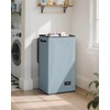 SOLEDI Laundry Hamper with Lid 100L Large & Tall Collapsible