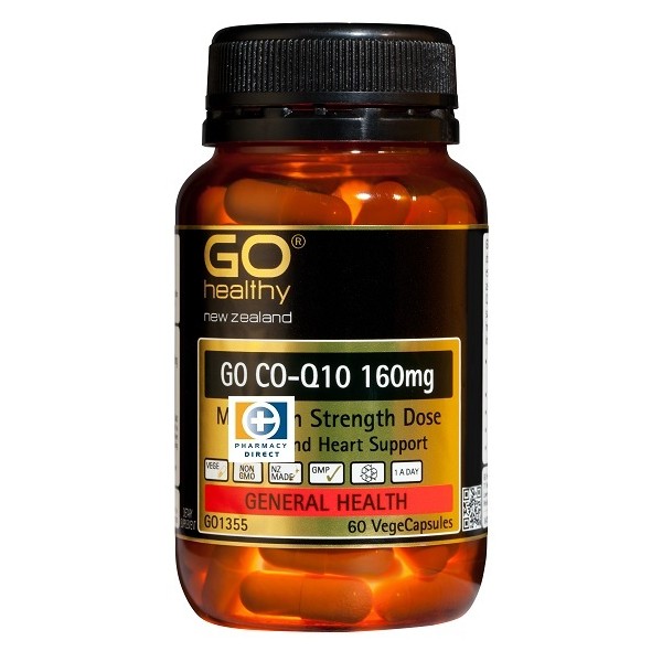 GO Healthy GO Co-Q10 160mg Capsules 60