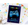 Minkocards 12 Invitation Cards Children's Birthday Boy Gamer Party Including