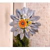 Girl Next Door 75" Tall Garden Trowel Wind Spinner:_Galvanized