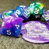 Sage’s Portal Stones DND Dice Set Acrylic Opaque 7-PC Polyhedral