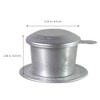 Angoily Vietnamese Coffee Filter, Stainless Steel Cup Coffee Filter Coffee