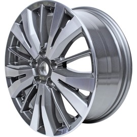 Factory Wheel Replacement New 18x7.5" 18 Inch Premium Aluminum Alloy Wheel Rim for Nissan Pathfinder 2017 2018 2019 2020 | ALY62742U35N | Direct Fit - OE Stock Specs