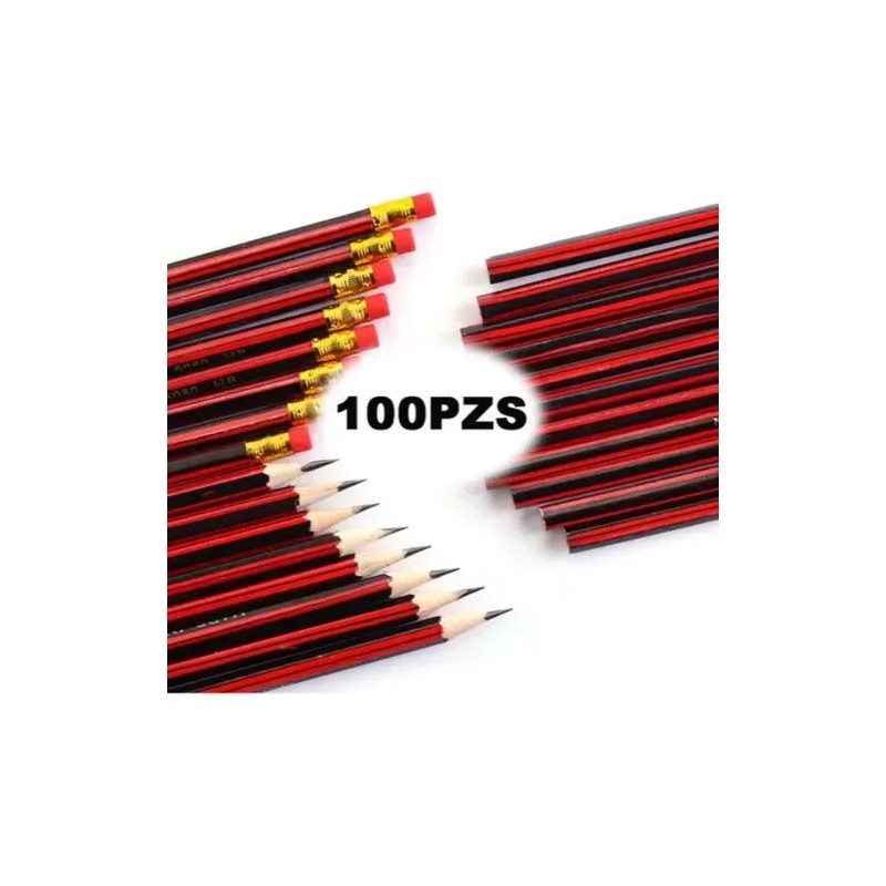 100 Piezas Lapiz Metrico Caja Con