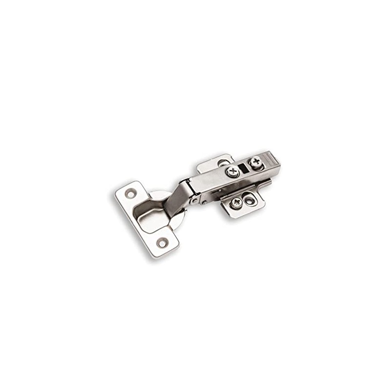 Berta (30 Pieces) Full Overlay Frameless Soft Closing European Hinges,