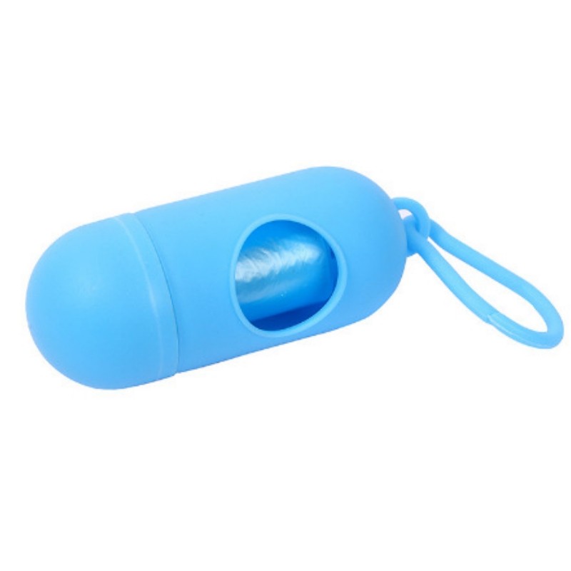 PawComfort Dog Poop Bag Dispenser – Lightweight Capsule Shape for