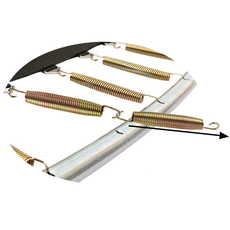 10 x Trampoline Spring - 18 cm Long - with
