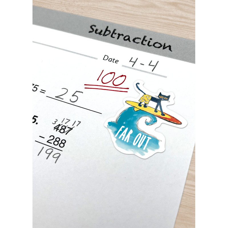 Teacher Created Resources Pete The Cat Stickers (EP63935)