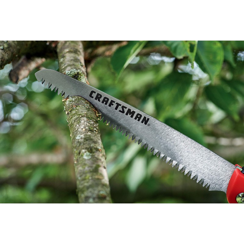 Craftsman CMXMCBA2300 10 in. Blade Folding Pruning Saw, Black