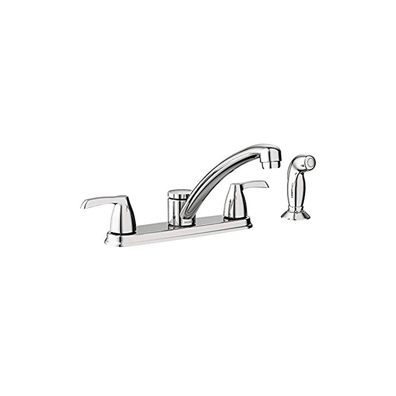 Moen 87046 Adler Two Low Arc Kitchen Faucet with Optional