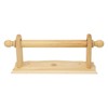 UNIQUE HOME LIVING Kitchen Roll Holder Wall Mounted, Wooden Paper