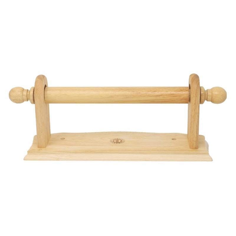 UNIQUE HOME LIVING Kitchen Roll Holder Wall Mounted, Wooden Paper