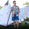 JustSun Men's Swimming Shorts, Quick Drying Board Shorts with Mesh