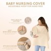 Nursing Cover for Breastfeeding Privacy Protection Breathable Cotton Multi Use