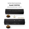 Nespresso Capsules Vertuo, Double Espresso Chiaro, Medium Roast Espresso Coffee,
