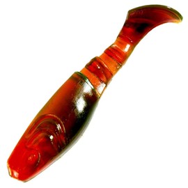 Relax Kopyto 3L Classic 3 Inch Rubber Fish 8 cm Motor Oil Set of 10 Soft Bait