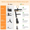 5" Desk Ring Light with Stand, LED Ring Light for