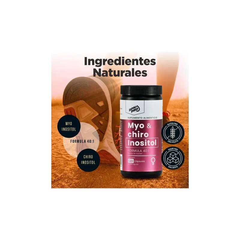 Magnesio Citrato Glicinato Myo Chiro Inositol Vitamina D3 Sabor Cápsulas