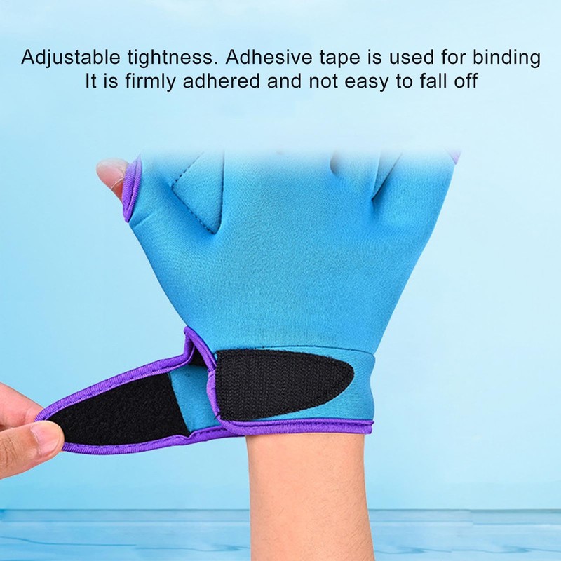 Swimming Gloves for Men - Webbed Gloves Aquatic Mittens |