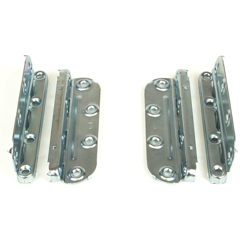 cyclingcolors Bed Connector Metal Furniture Connector Set 8-Piece 130 mm