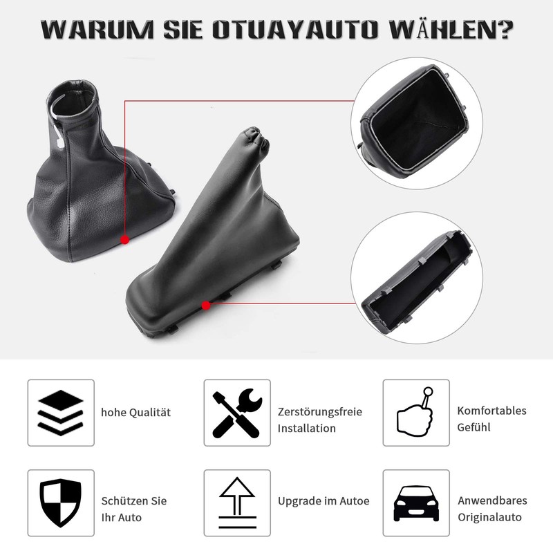 Astra G Gear Stick Gaiter and Handbrake Gaiter OTUAYAUTO Plug