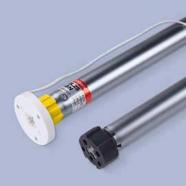 TIPIACE RF Rechargeable Motor for 38mm Tube Roller Blinds Compatible with Alex Google Home via Hub (Rechargeable Motor)