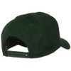 Solid Cotton Twill Pro Style Cap - Dark Green