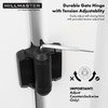 Heavy Duty Self Closing Gate Hinges with Safety Cap,Pool Gate
