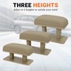 AICARS Armrest Cup Holder: Arm Rest Elbow Support General Leather