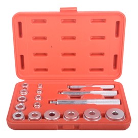 DAYUAN 17-Piece Wheel Bearing Thrust Piece Drive Set Tool Driver for Bearing Bushings Seal Ring Bearing Press Tool