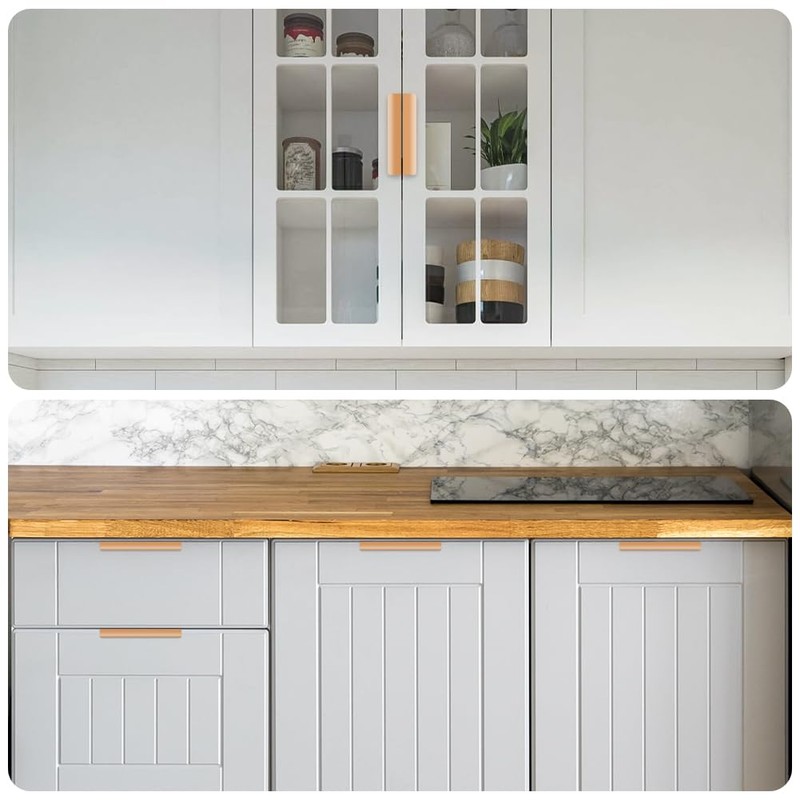 Flintronic 6 Pack Modern Gold 150mm x 128mm Aluminum Alloy