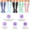 Living Royal Compression Socks - Graduated Compression 15-20mmHg, Padded Cushion