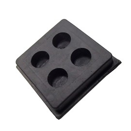Replacement part fits Rubber Anti Vibration Pad 2" X 2" X 3/4" Great For Indoor & Outdoor Use CHStet01054