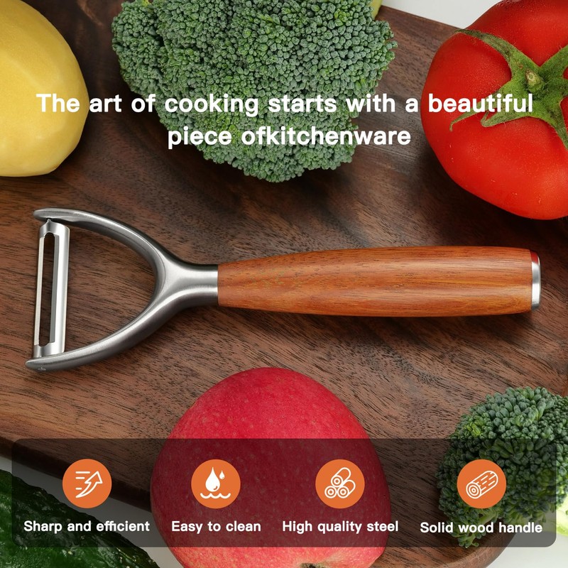 Premium Y Type 304 Stainless Steel Multifunctional Kitchen Peeler Real