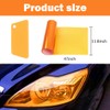 1 Pcs Car HeadLight Tint Film 12 X 48inch,Cuttable&Stretchability Car