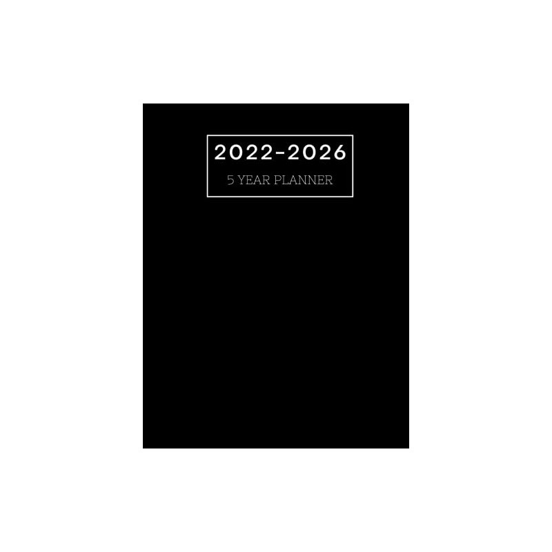 5 Year Planner 2022-2026: 5 Year At a Glance |