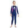 ILAVSUN Kids Wetsuit Girl - 2.5mm Neoprene Full Body Thermal