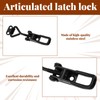 4Pack Toggle Clamps,Stainless Steel Toggle Latch,Durable Spring Latch for Toolbox