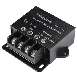 HOMELYLIFE DC 24V to 12V 10A Converter 120W Voltage Step Down Buck Converter Regulator Reducer Power Converter Mini Module Transformer for Automotive, Industrial & DIY Electronic Projects