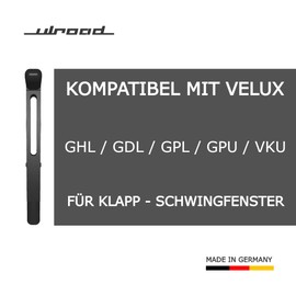 ULROAD Roof Window Cleaning Latch Plastic Plaster Position for Velux GGU GPU GHU Replacement Part Cleaning Latch Bushing for Swing Window Bolts PR-G1 3271