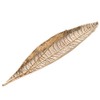 Xinzistar Incense Sticks Holder Metal Leaf Boat Incense Burner Ash